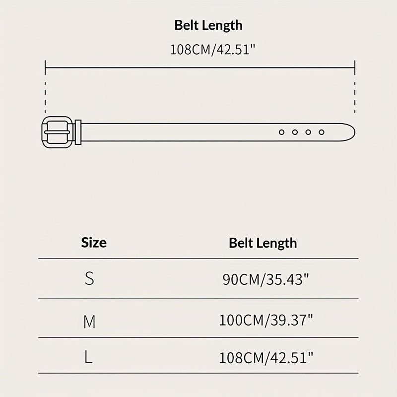 Bright PU Leather Wide Belt with Square Pin Buckle for Women