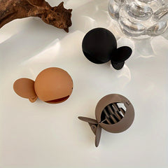 2pcs Cartoon Round Hair Clip Style Hairpin
