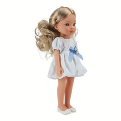 Blonde Doll in Dress with Pearl Accents Perfect Birthday Gift for Girls
