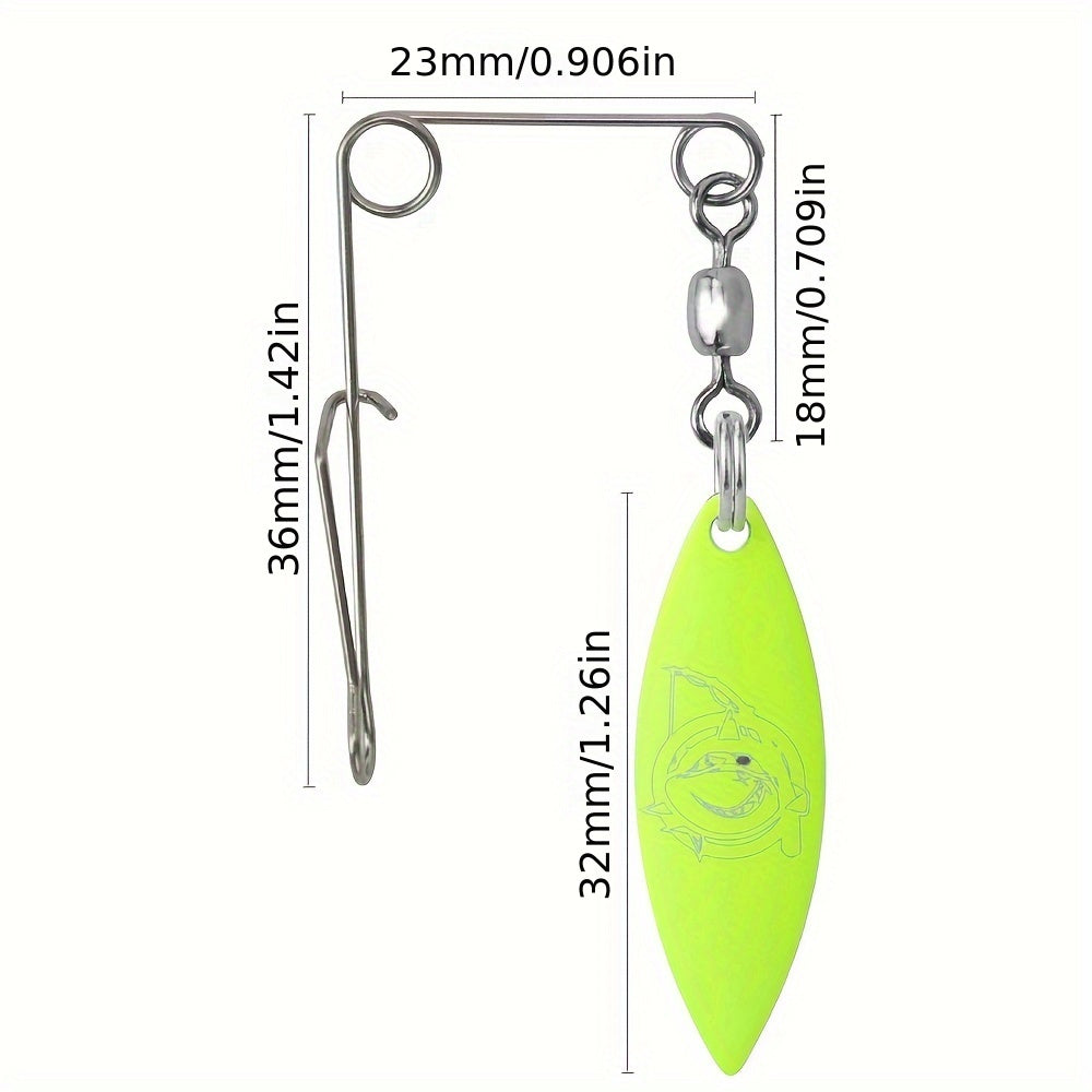 Metal Hard Bait Blade for Soft Lure Fishing Tackle