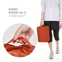 Portable Travel Shoes Storage Pouch Lightweight Zipper Organizer