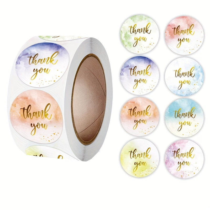 Round Seal Stickers Self-adhesive for Packaging Bag Decoration
