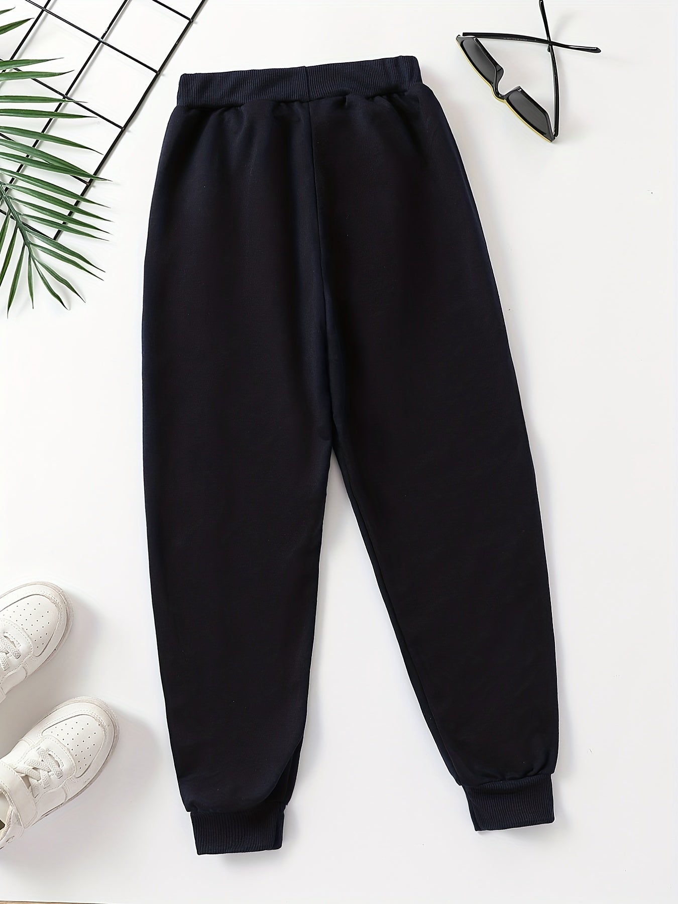 READY GO Letter Print Boys Casual Active Sweatpants Jogger Sports Pants