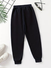 READY GO Letter Print Boys Casual Active Sweatpants Jogger Sports Pants