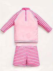 Girls Rainbow Pony Bikini Set for Summer Fun