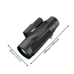 10x42 HD Monocular Telescope Waterproof Bird Watching Hiking Camping