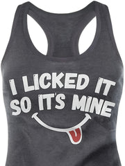 Funny Slogan Print Tank Top for Women