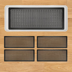 4pcs Floor Vent Covers Anti Insect Clogging Mesh Screen Filters