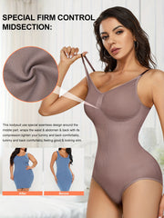 Soft Cami Tight Bodysuit Sleeveless Shapewear Bodycon Women's Lingerie