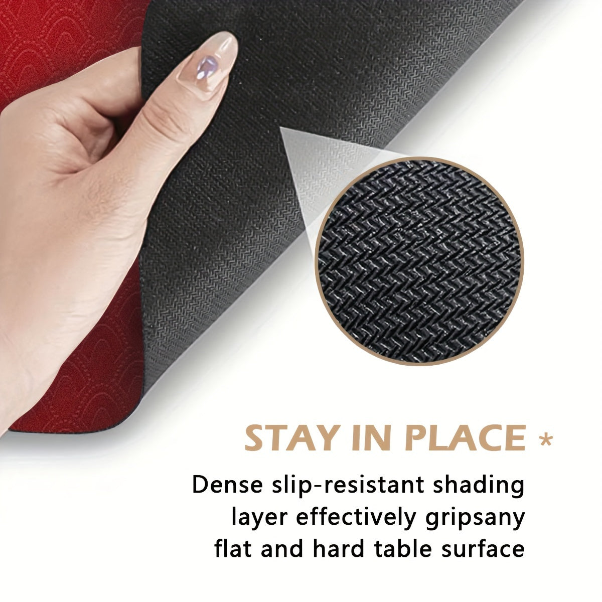 Dragon Print Tableware Drying Pad - Soft & Anti-Slip Pet Pad
