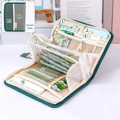 Large Capacity Pencil Case Stationery Box Portable for Office School Girls
