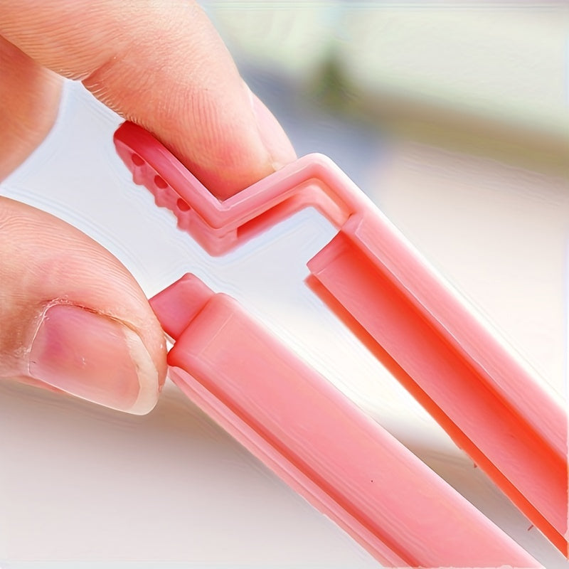 5pcs Plastic Sealing Clips Bag Clips Airtight Sealing Long Clips Kitche...