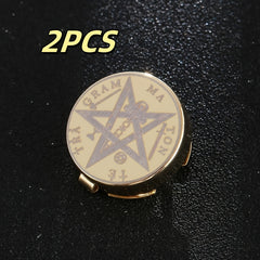 Fashionable Star Shaped Button Boxes w/ Turtle Buttons