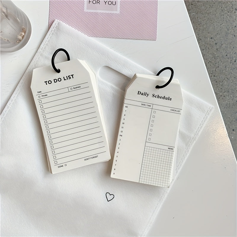 DIY Style Ring Buckle Memo Pad Notebook To Do List Students Diary