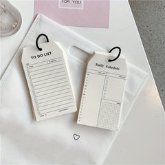 DIY Style Ring Buckle Memo Pad Notebook To Do List Students Diary
