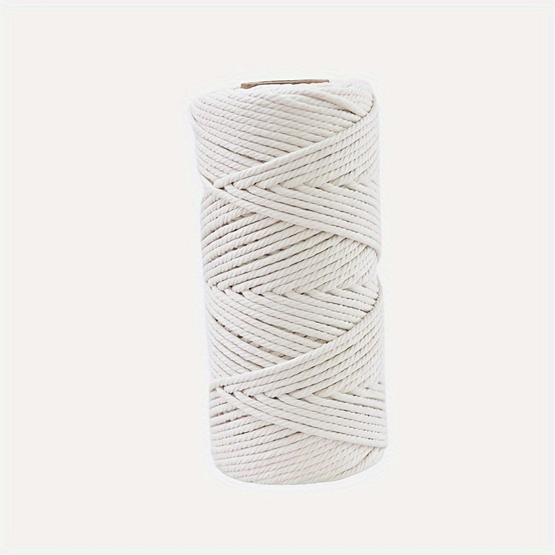 Natural Macrame Cord 55 Yards 3mm 2 Reels