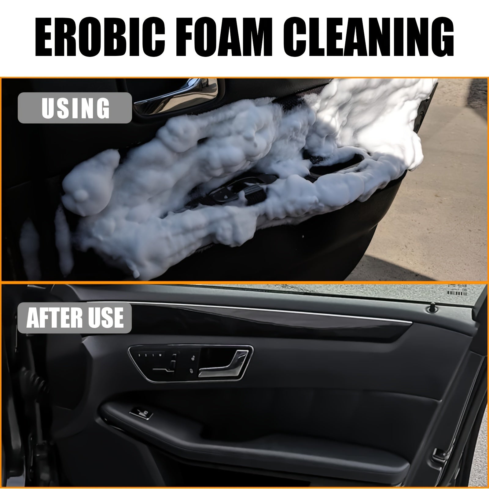 Car Interior Foam Cleaner for Seat, Ceiling & Instrument Panel
