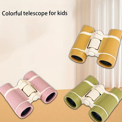 Kids Shockproof Binoculars Set for Ages 3+ - Bird Watching Educational Toy
