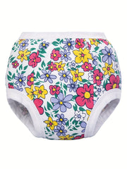 3pcs Kids Potty Training Pants, Diaper Shorts for 2-4 Years, Breathable Cotton
