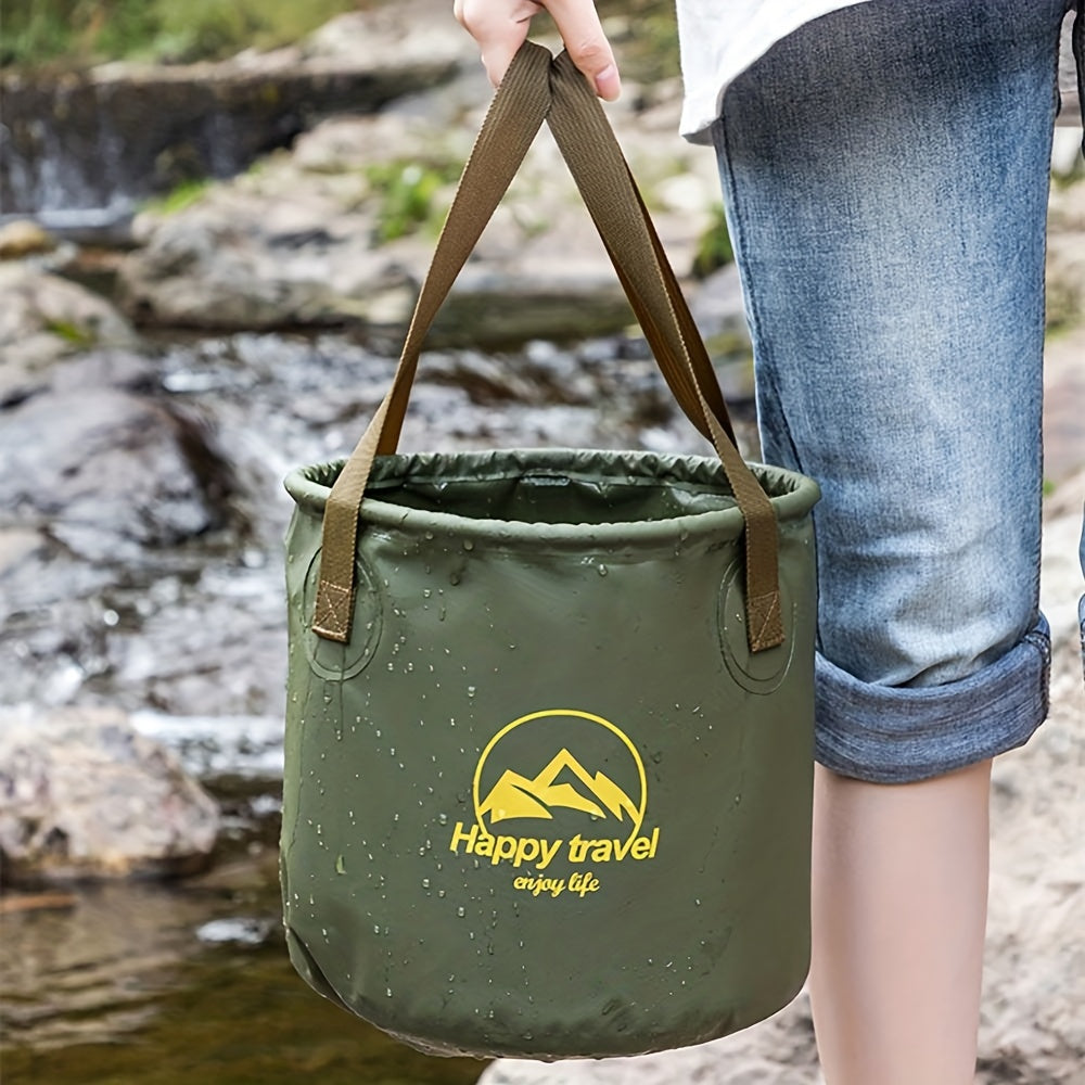 Portable Collapsible Fishing Bucket for Camping Hiking