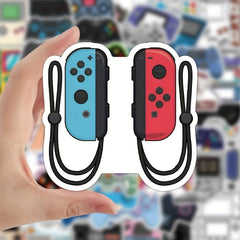 50 Game Controller Series Waterproof Stickers DIY Creative Toys