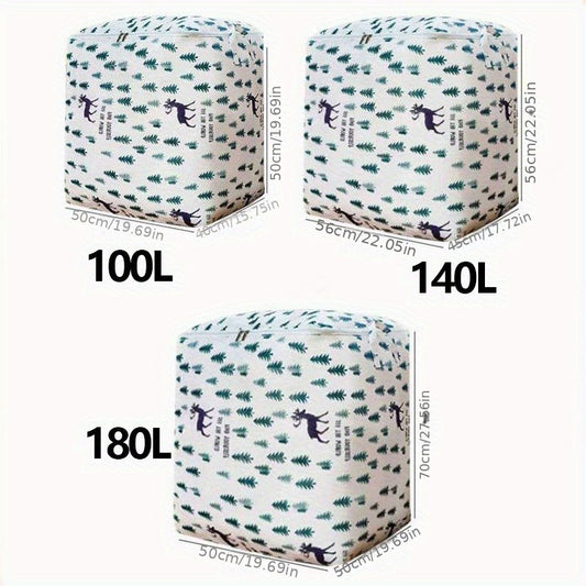 Large Storage Bag Zipper Moisture-proof Mildew-proof Quilt