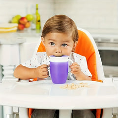 240ml Leakproof Straw Cup with Double Handle