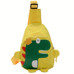 Nylon Dinosaur Print Chest Bag for Kids