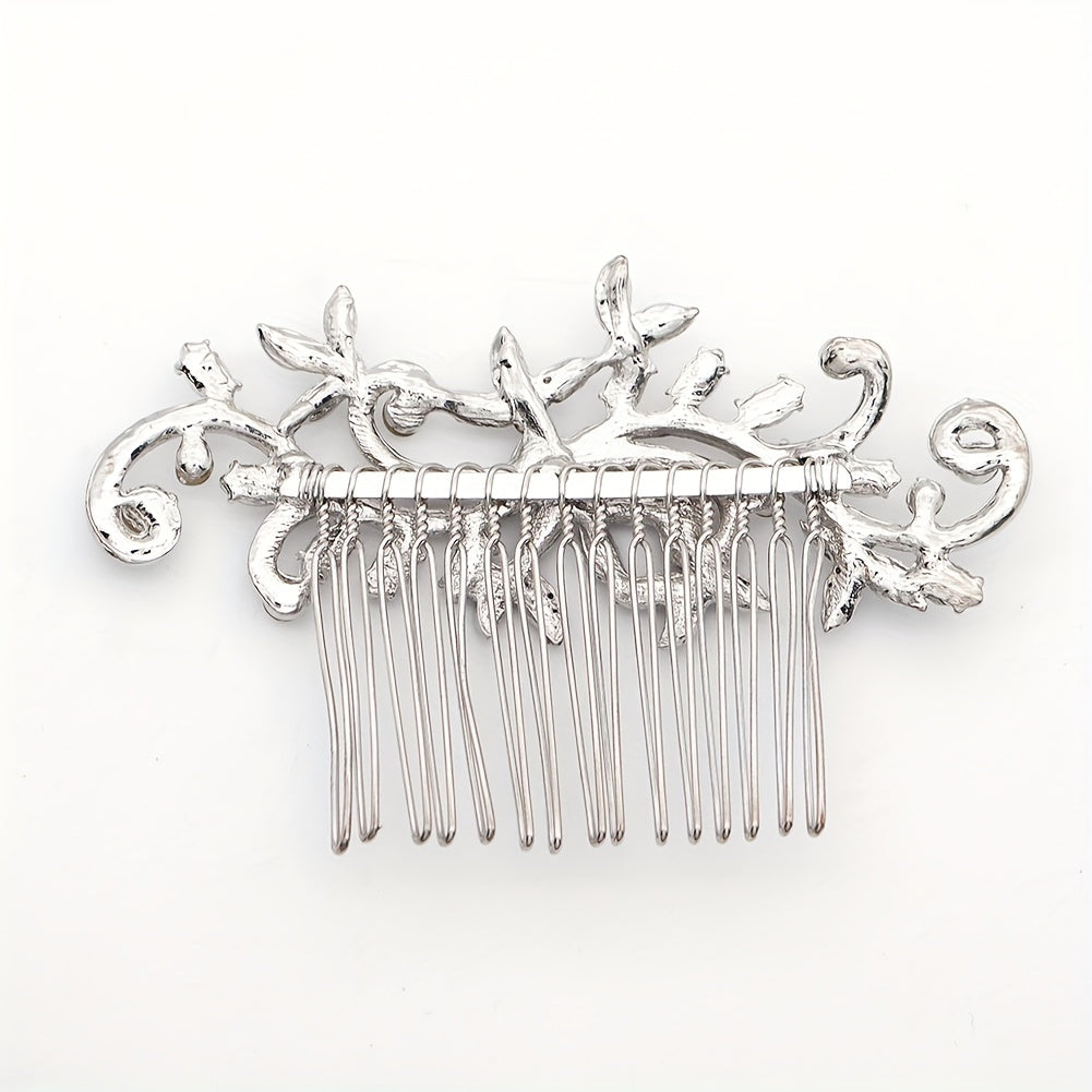Rhinestone Hair Comb Head Jewelry Hair Accessories for Prom