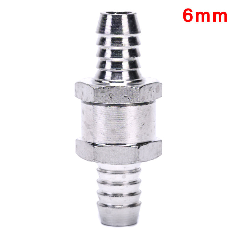 1pc Aluminium Alloy Fuel Non Check Valve One Way Fit Carburettor 4 Sizes