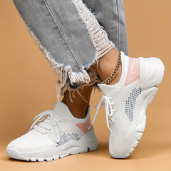 Women's Mesh Breathable Sports Shoes Lightweight Walking Shoe