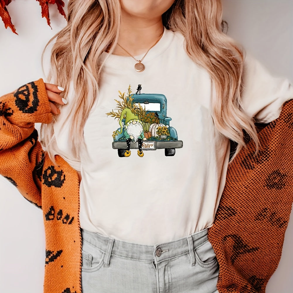 Fall Car Heat Transfer Vinyl Iron On For T Shirts Pumpkin HTV Decals