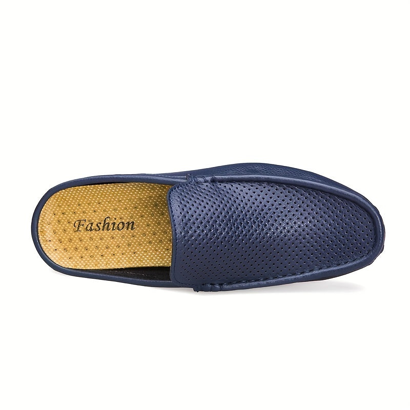 Men's Breathable Slip-On Loafers Outdoor Walking Shoes