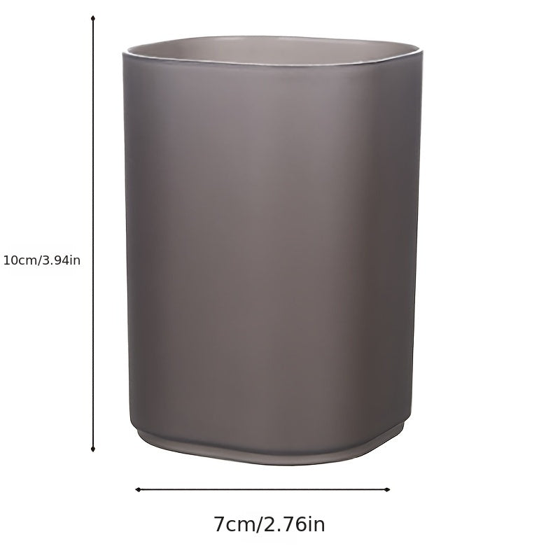Gray Desktop Pen Holder Storage Box Office Student Stationery Organizer