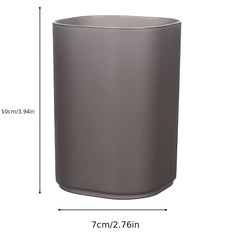 Gray Desktop Pen Holder Storage Box Office Student Stationery Organizer
