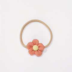 Cute Flower Hair Tie for Kids, Ideal for Babies & Toddlers