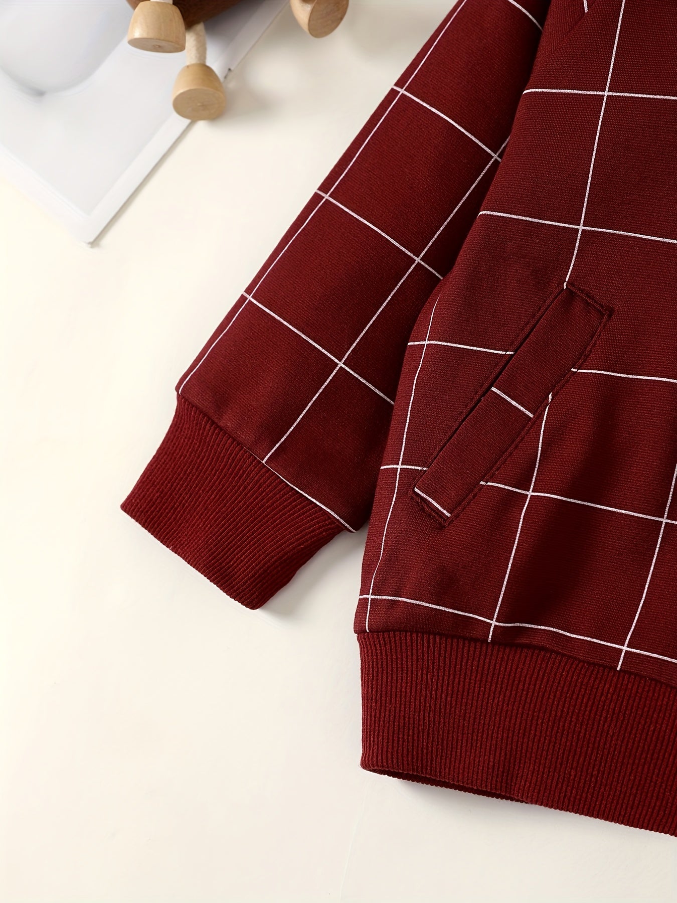 Baby Girls Dressy Plaid Cardigan Winter Outer Wear
