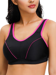 Women's Colorblock Wireless Sports Bra
