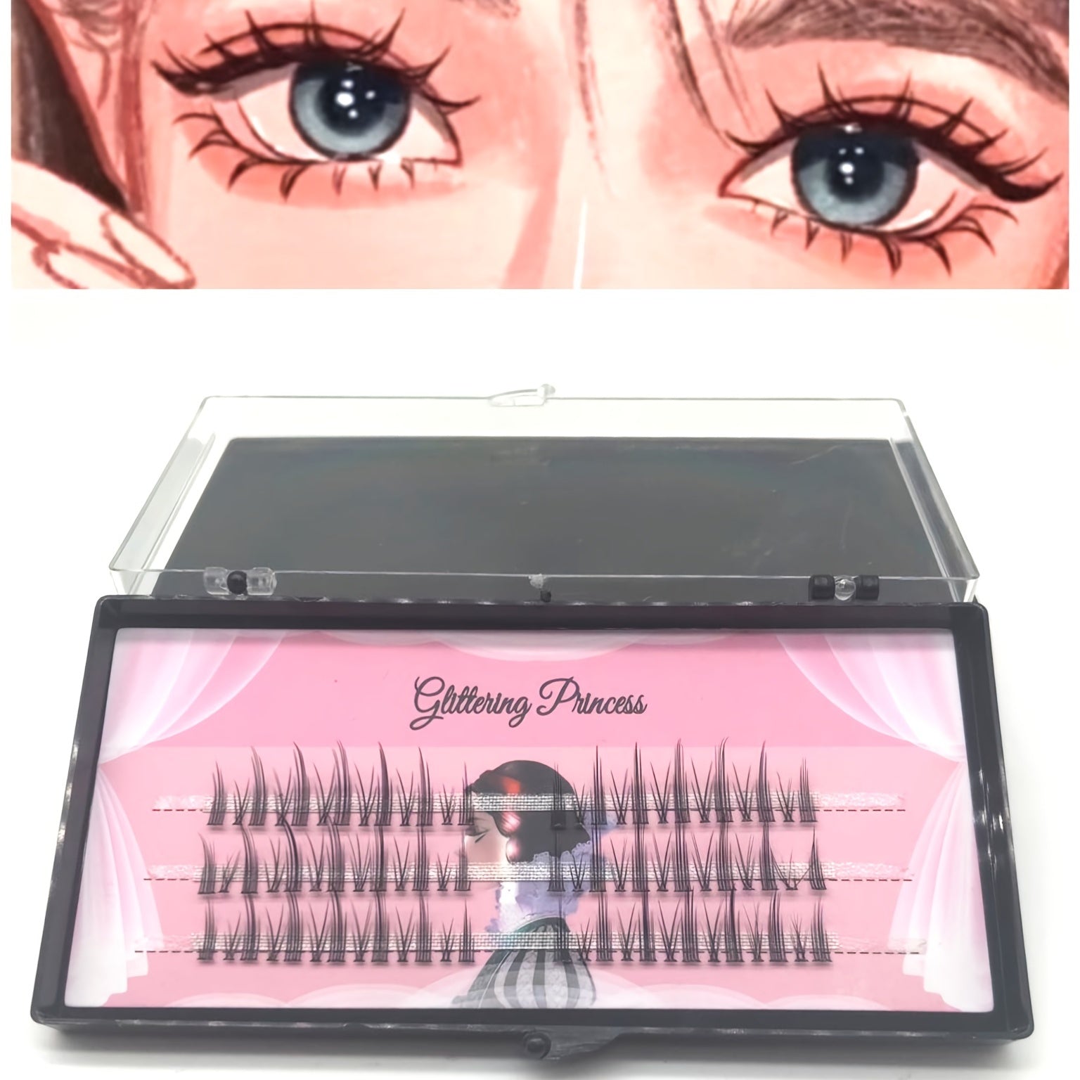 Manga Lashes Individual Anime Cluster Extension Kit