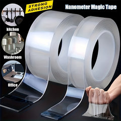 Heavy Duty Double Sided Tape Reusable Strong Sticky Multipurpose