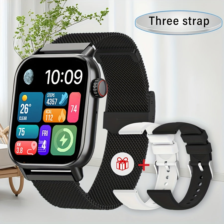 Meat Ball Fitness Smart Watch Full Touch Wireless Call Sports Mode