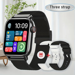 Meat Ball Fitness Smart Watch Full Touch Wireless Call Sports Mode