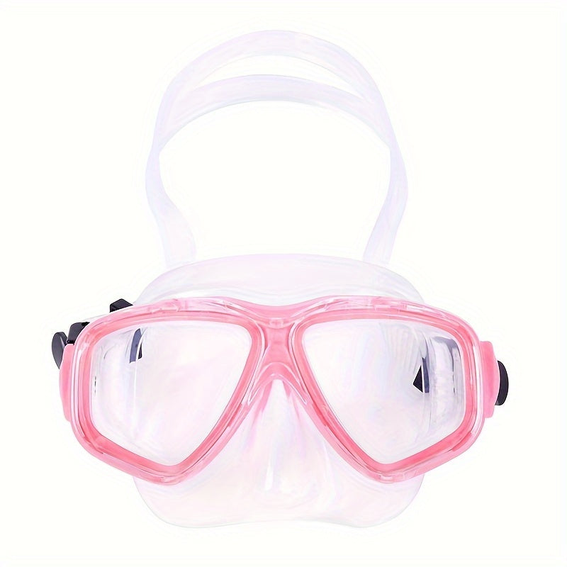 PVC Snorkeling Mask with Tempered Glass Lens