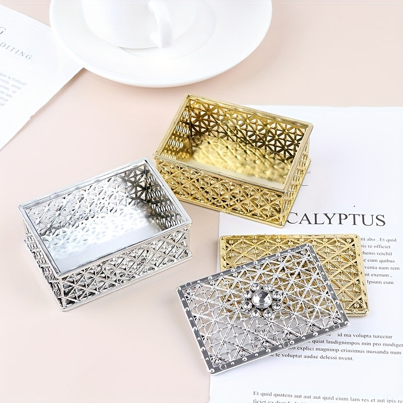 Plastic Hollow Candy Box Wedding Candy Container