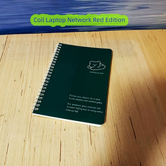 Student Coil Notebook A5 - 360° Flip Pages - College Office Writing Pad