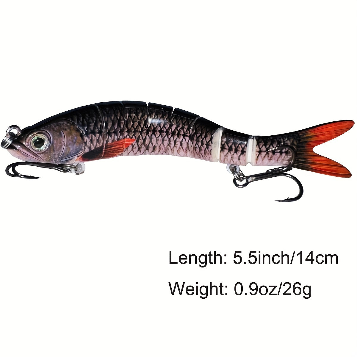 Jointed Swimbaits Slow Sinking Bionic Swimming Lures Kit