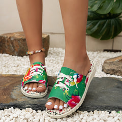 Casual Sports Slippers Lightweight Non slip Open Toe Beach Slippers