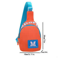 Kids Casual Chest Bag Coin Wallet Shoulder Bag for Boys & Girls
