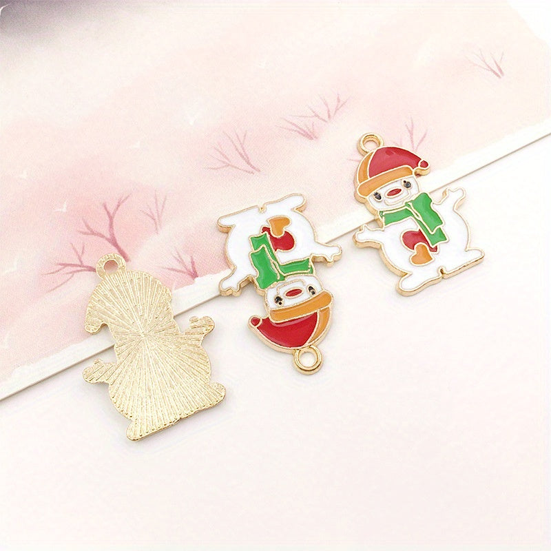 DIY Jewelry Pendants Christmas Tree Decoration Key Chain Ornament