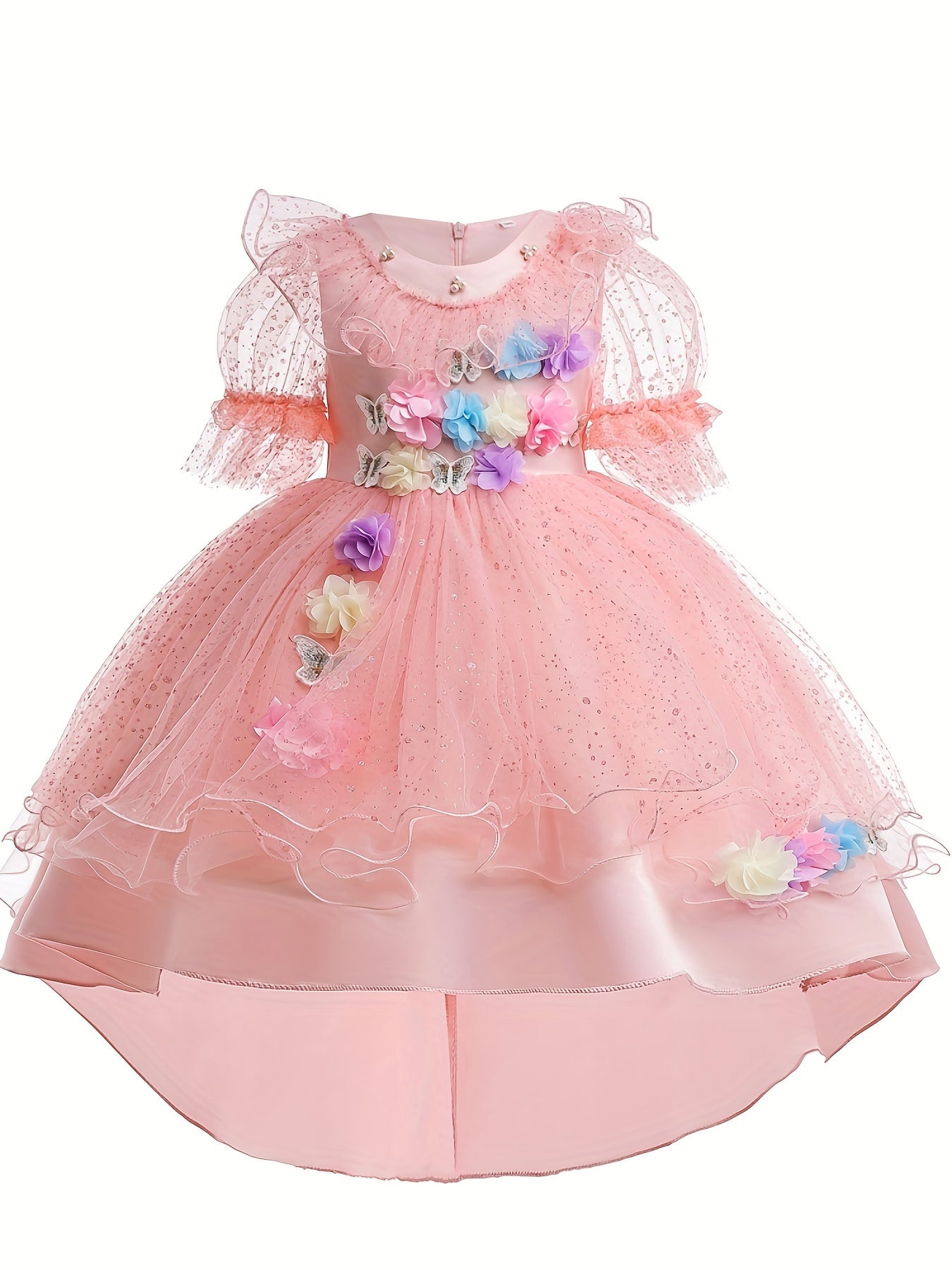 Girls Princess Dress Christmas Party Costume Dress Up